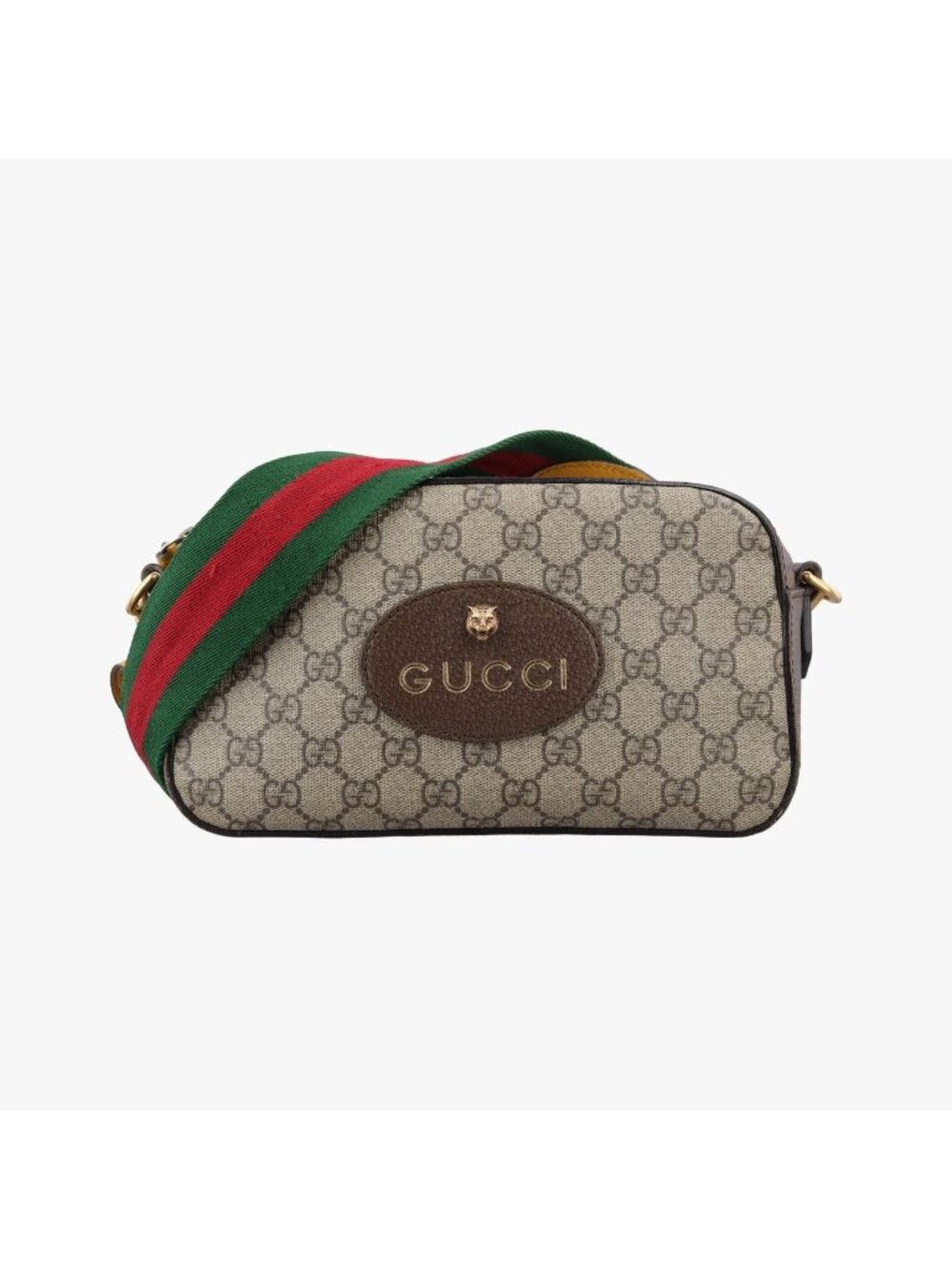 Gucci Neo Vintage Messenger Brown Leather